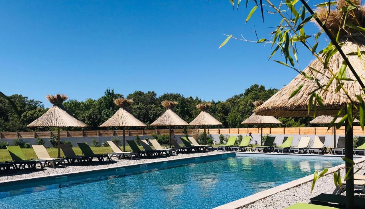 Lodges en Provence&Spa Richerenches Buitenkant foto